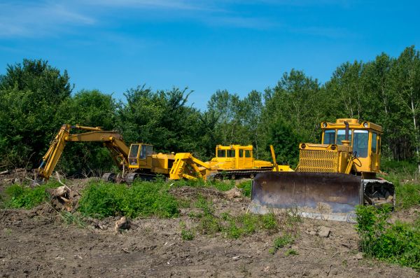 Bulldozer Clearing in Oconomowoc